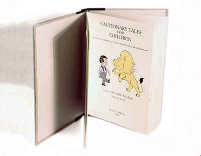 pages from cautionary tales book