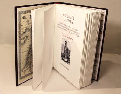 pages from  crusader castles by T.E. Lawrence