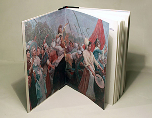 pages from declaration of the rights of woman book