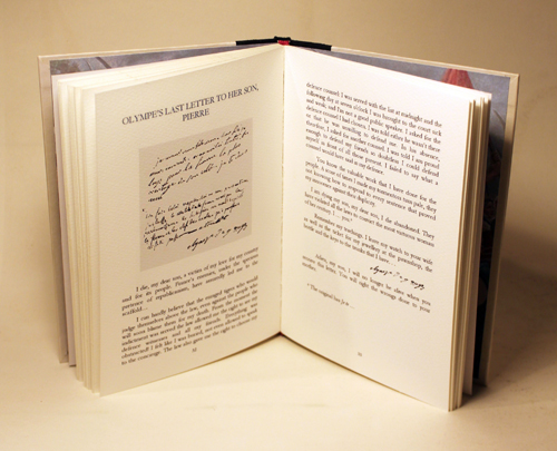 pages from declaration of the rights of woman book