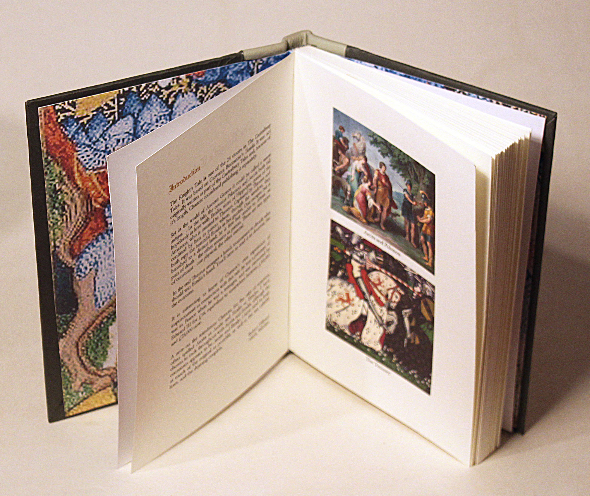 pages The Knight's Tale from Chaucer's Canterbury Tales