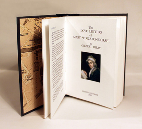 pages from the love letters of mary wollstonecraft book