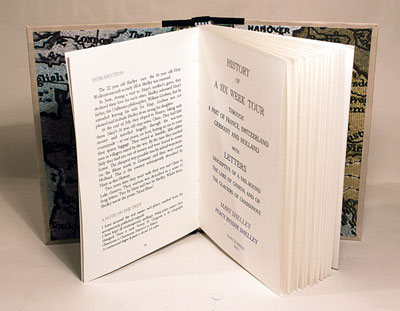 pages from History of a Six Weeks' Tour by Mary Shelley with Percy Bysshe Shelley
